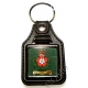 Intelligence Corps Leather Medallion Keyring
